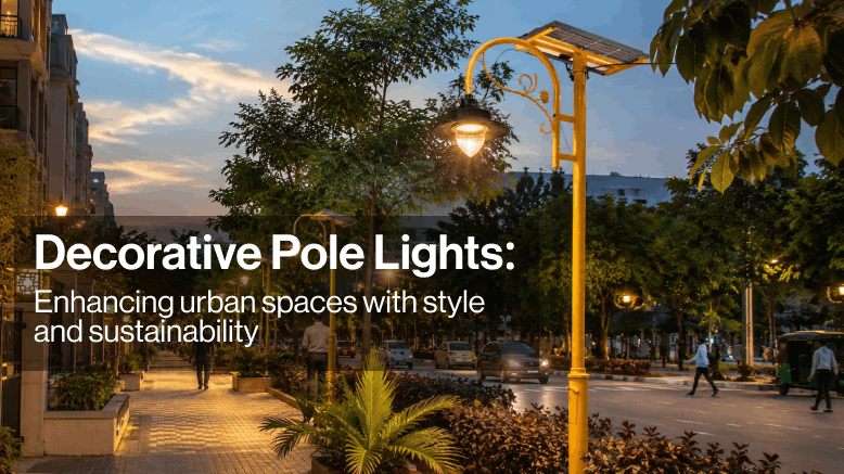 Decorative Pole Light