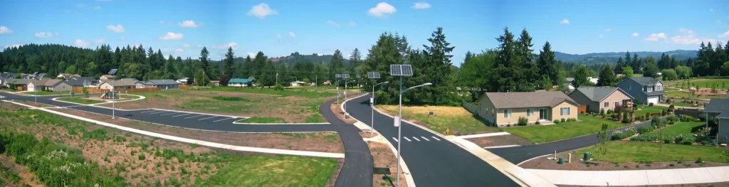 Semi Integrated Solar Street Light