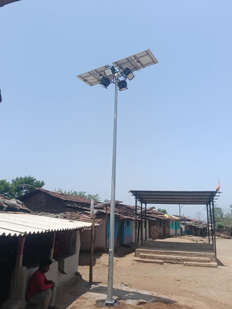 Solar High Mast Light