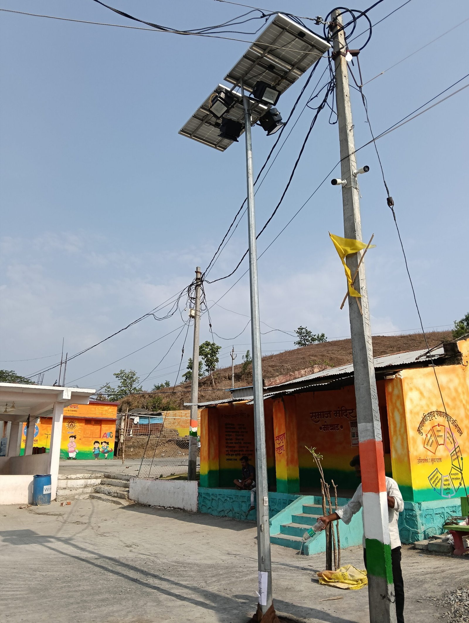 Solar High Mast Light