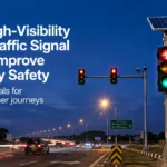 How High-Visibility Solar Traffic Signal Lights Improve Highway Safety