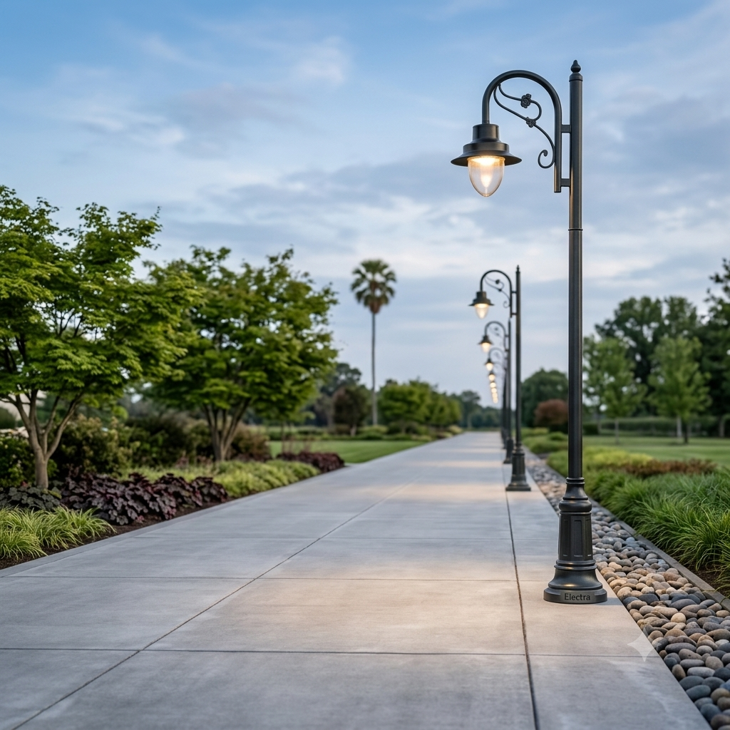 Buy electra decorative pole light